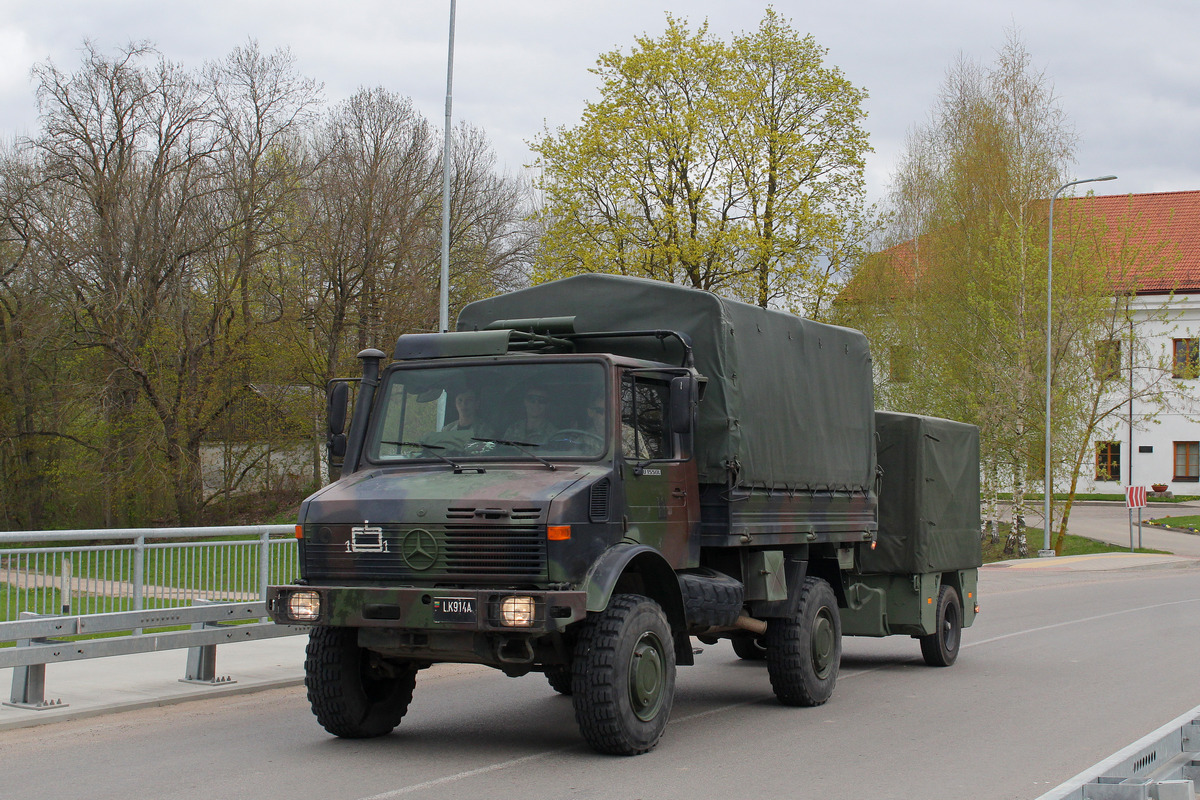 Литва, № LK 914 A — Mercedes-Benz Unimog U1550L