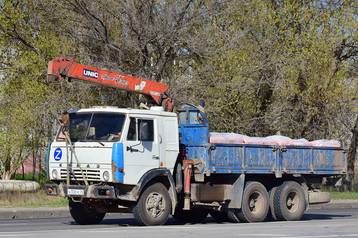 Волгоградская область, № А 308 МЕ 34 — КамАЗ-5320