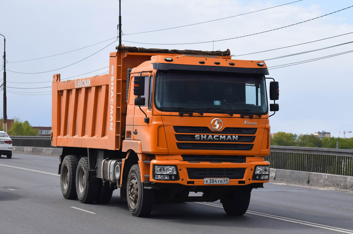 Тверская область, № К 384 УВ 69 — Shaanxi Shacman F3000 SX325x