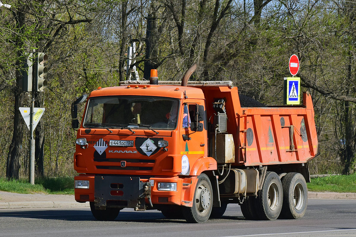 Волгоградская область, № Е 441 ОС 134 — КамАЗ-65115-L4