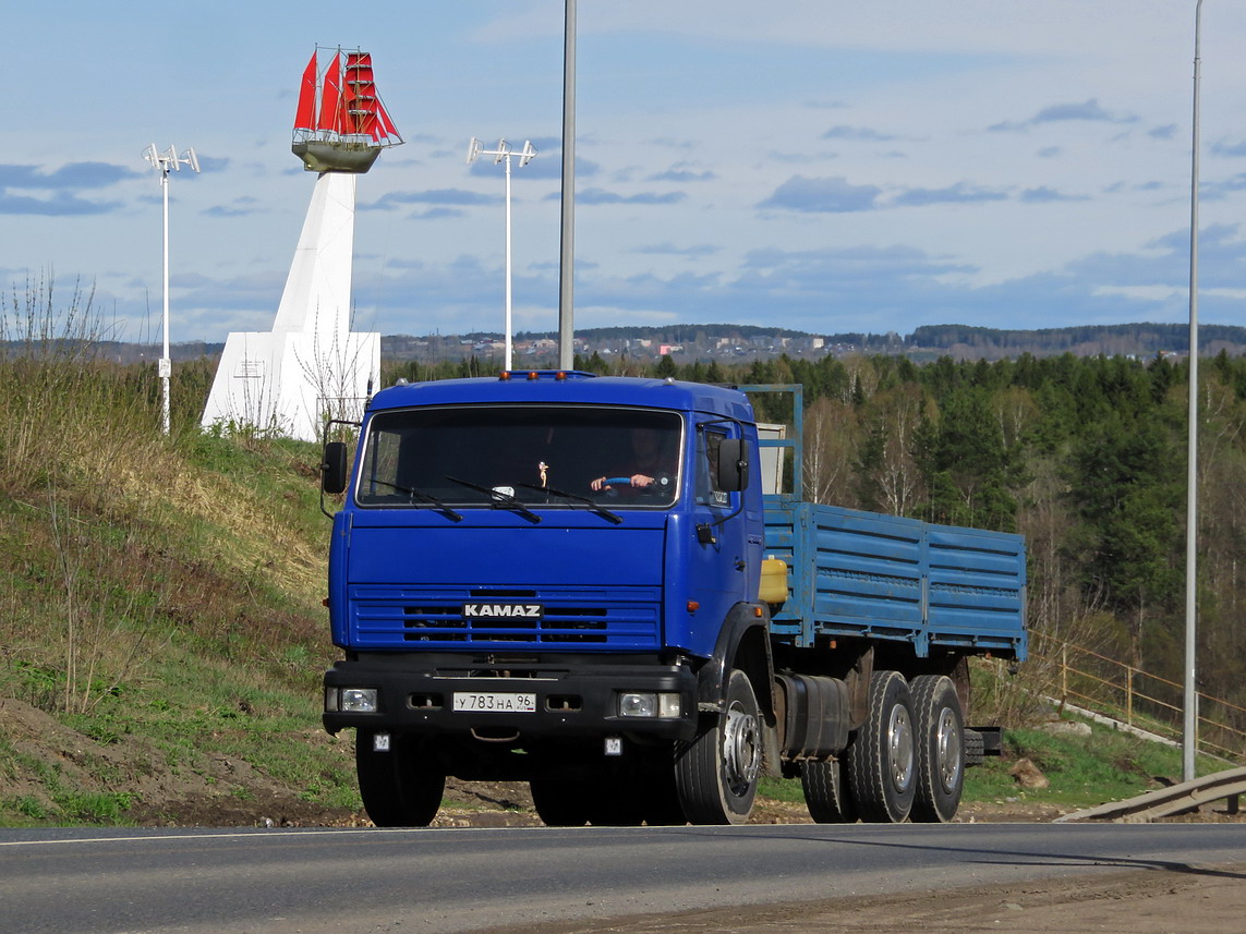 Свердловская область, № У 783 НА 96 — КамАЗ-53215-15 [53215R]