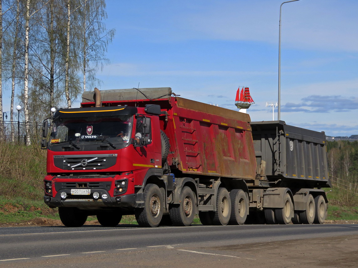 Кировская область, № Н 007 ОХ 43 — Volvo ('2010) FMX.440 [X9P]