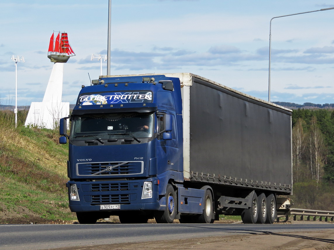 Кировская область, № В 909 РС 43 — Volvo ('2002) FH12.420