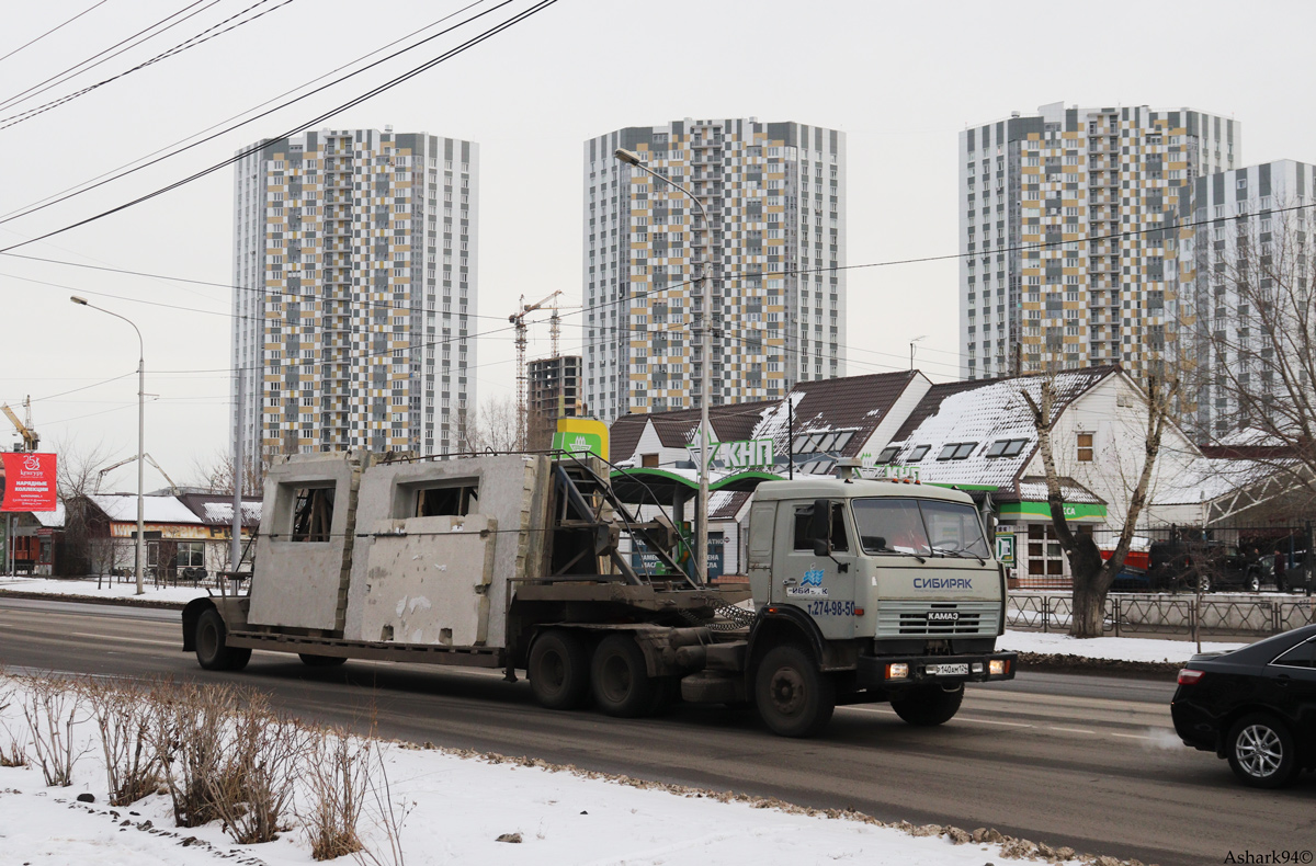 Красноярский край, № Р 140 АМ 124 — КамАЗ-54115-15 [54115R]