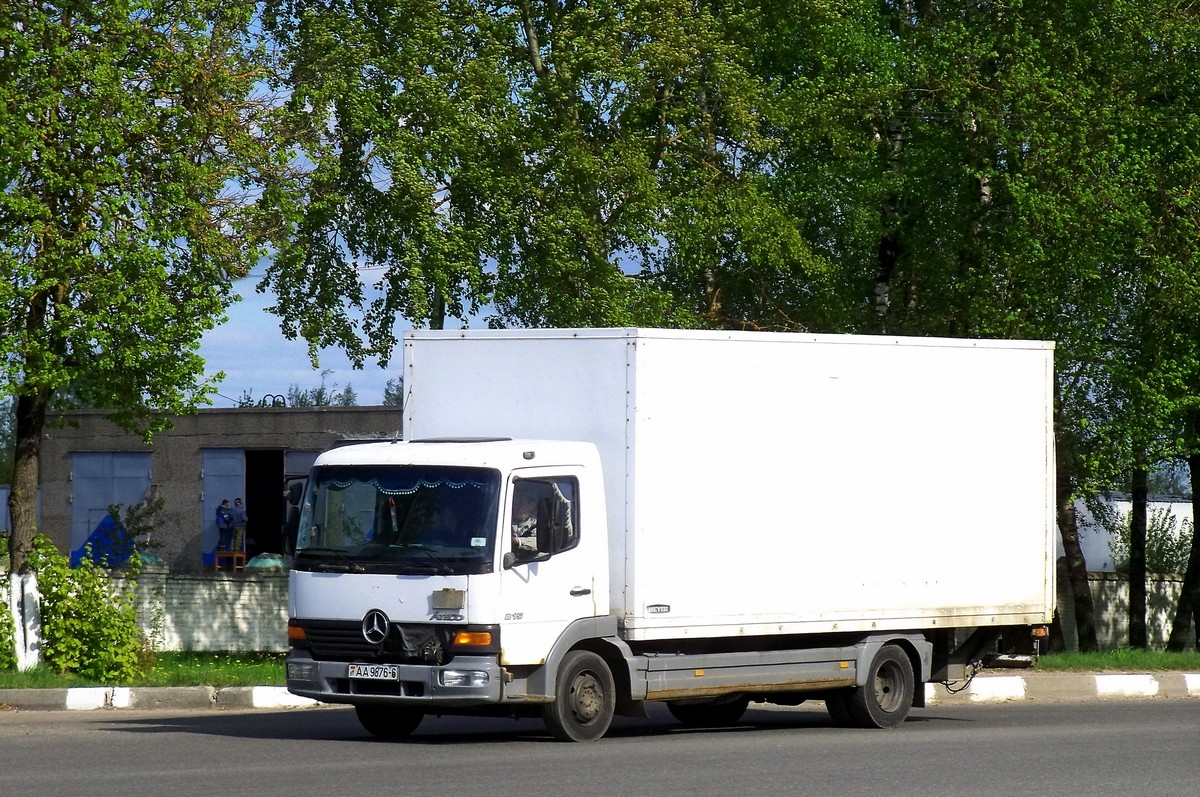 Могилёвская область, № АА 9876-6 — Mercedes-Benz Atego (общ.м)