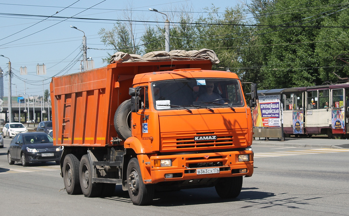 Челябинская область, № В 363 СХ 174 — КамАЗ-6520 [652000]