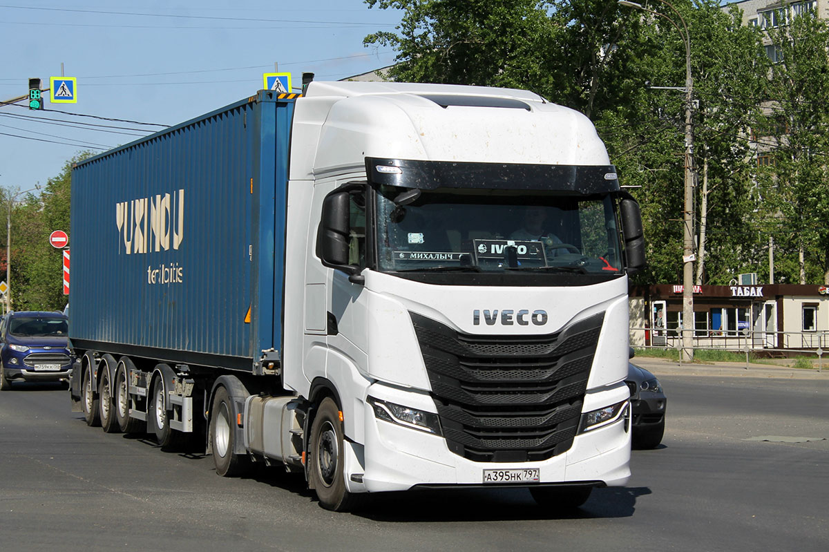 Москва, № А 395 НК 797 — IVECO S-Way ('2019)