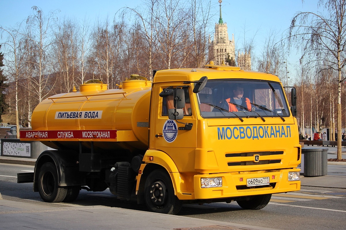 Москва, № О 609 АО 777 — КамАЗ-4308-C4