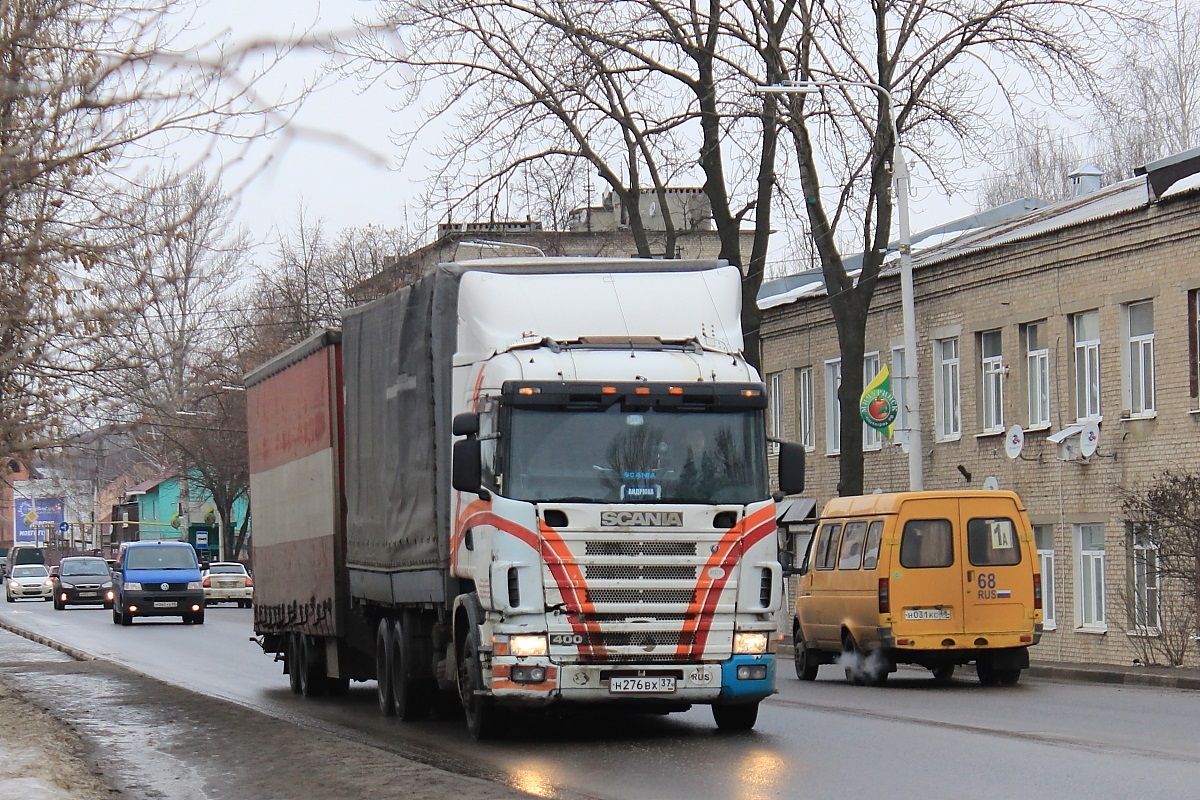 Ивановская область, № Н 276 ВХ 37 — Scania ('1996) R124L