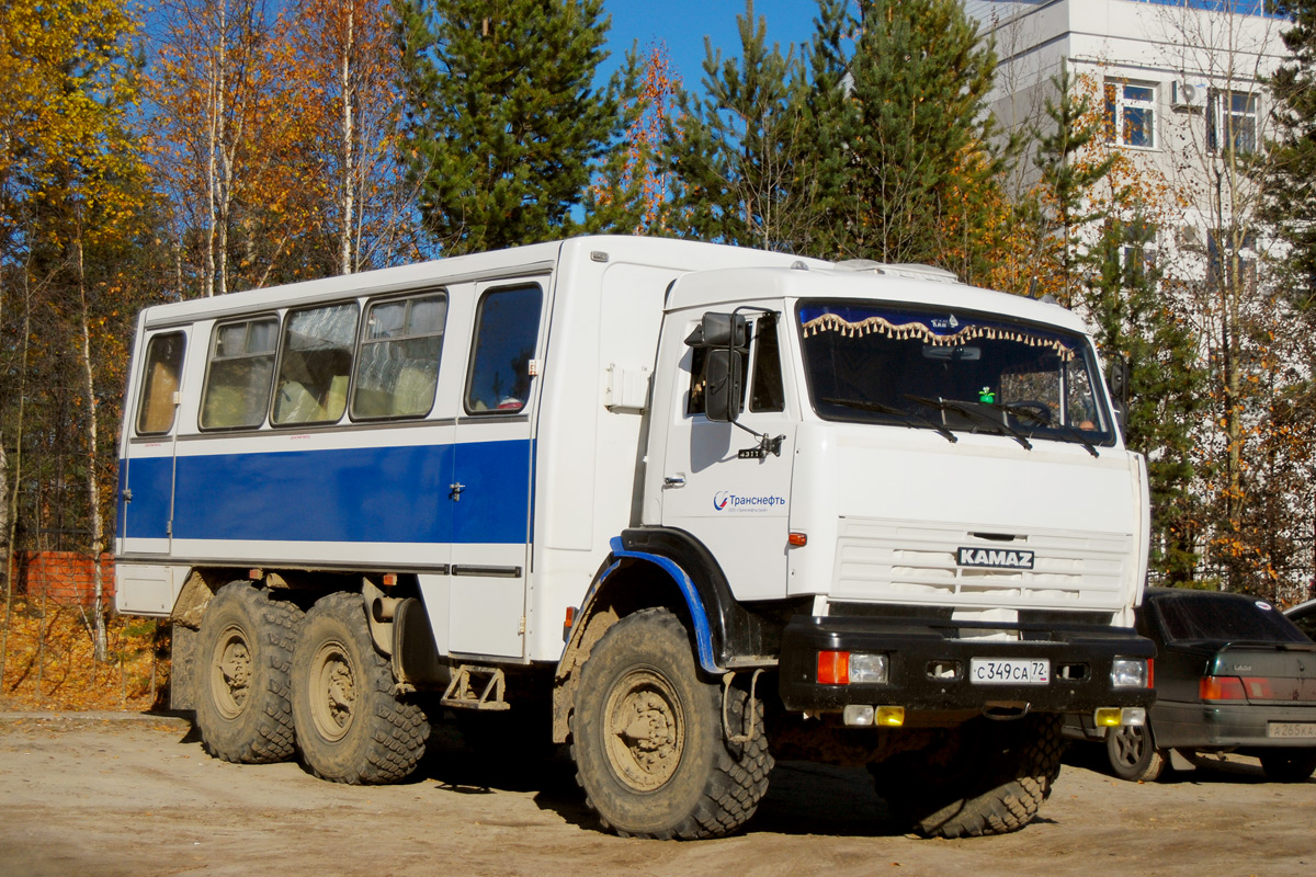 Тюменская область, № С 349 СА 72 — КамАЗ-43114-15 [43114R]