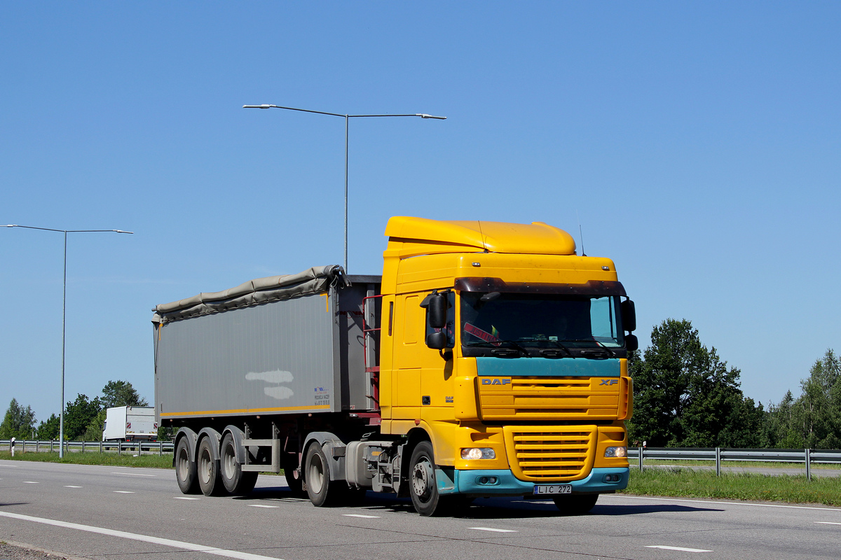 Литва, № LIC 272 — DAF XF105 FT