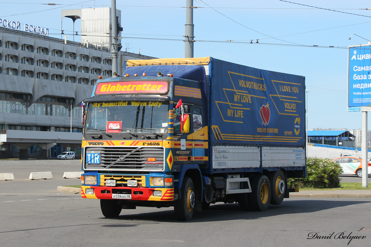 Санкт-Петербург, № К 034 НО 98 — Volvo ('1987) F16; Санкт-Петербург — Международный транспортный фестиваль "SPbTransportFest" (2019-... гг)