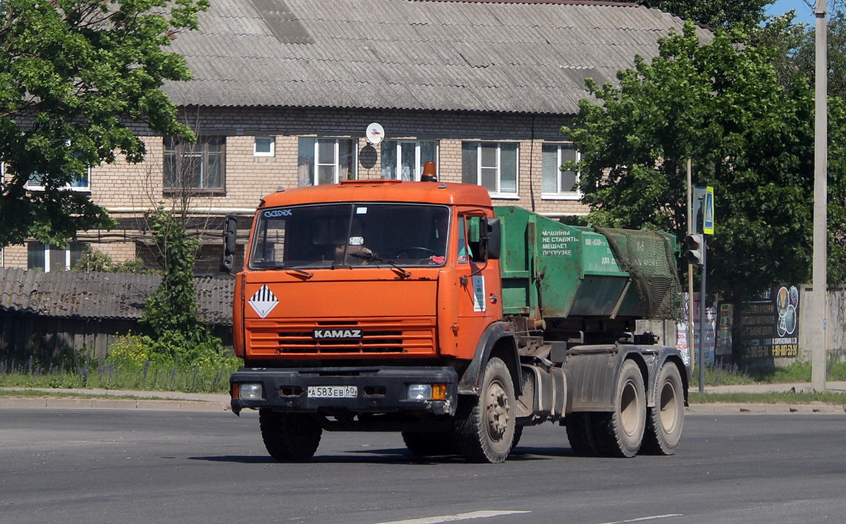 Псковская область, № А 583 ЕВ 60 — КамАЗ-53215-15 [53215R]