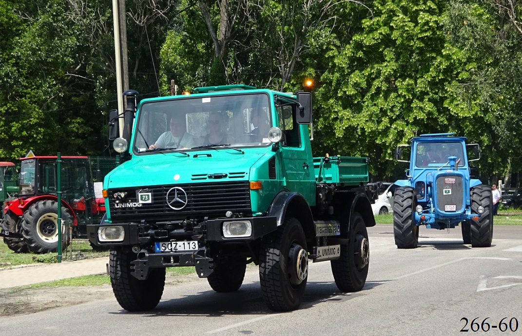 Венгрия, № SCZ-113 — Mercedes-Benz Unimog (общ.м); Венгрия — X. Kiskőrösi Nemzetközi Dutra Találkozó