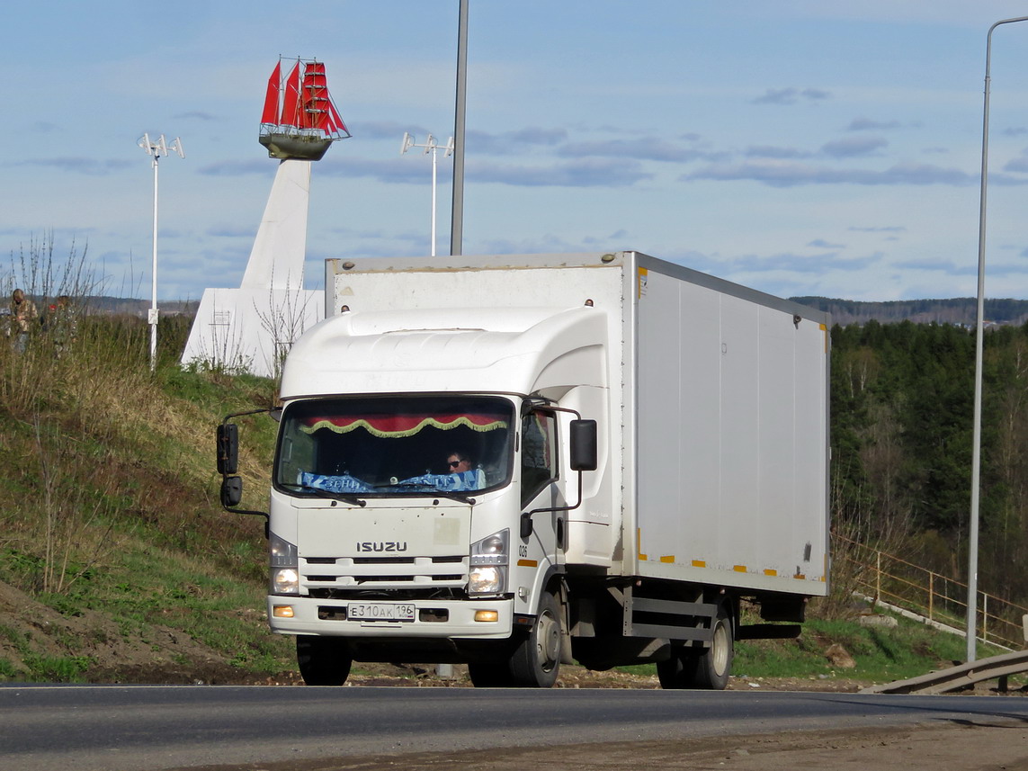 Свердловская область, № Е 310 АК 196 — Isuzu NРR75 [Z7X]