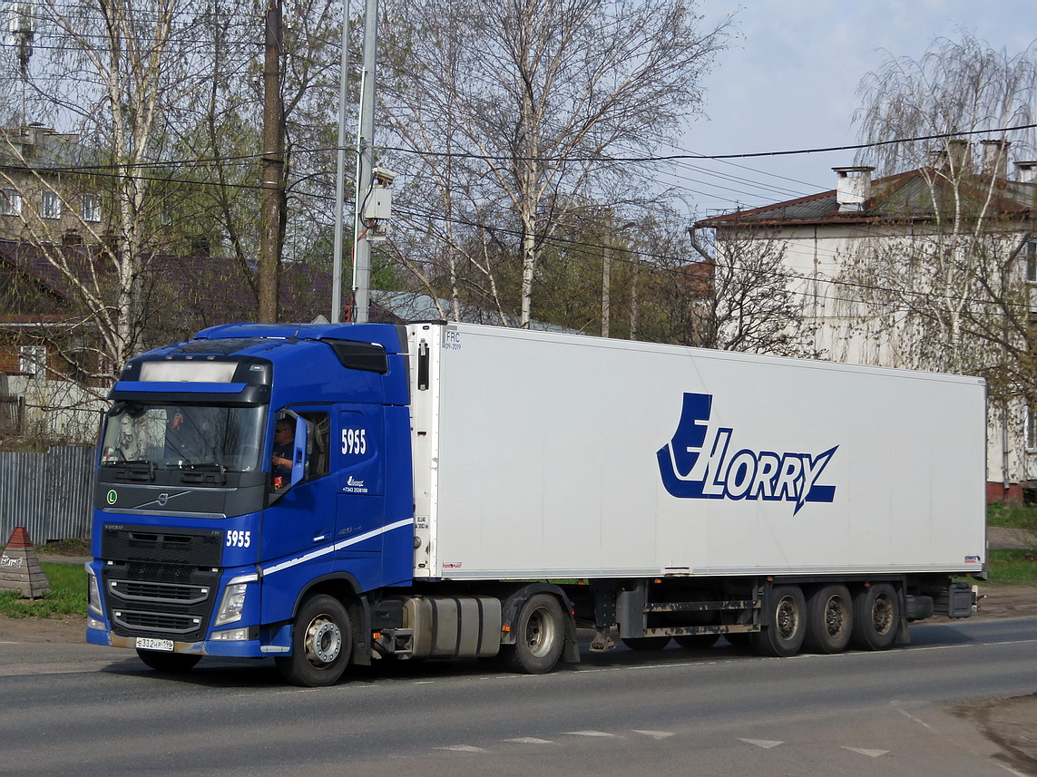 Свердловская область, № 5955 — Volvo ('2012) FH.420 [X9P]