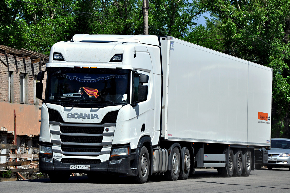 Московская область, № О 734 АХ 790 — Scania ('2016) R440