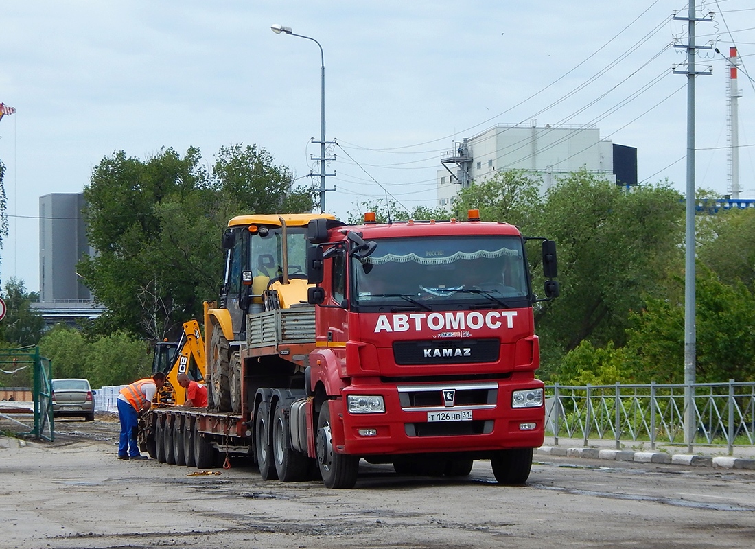 Белгородская область, № Т 126 НВ 31 — КамАЗ-65806-T5