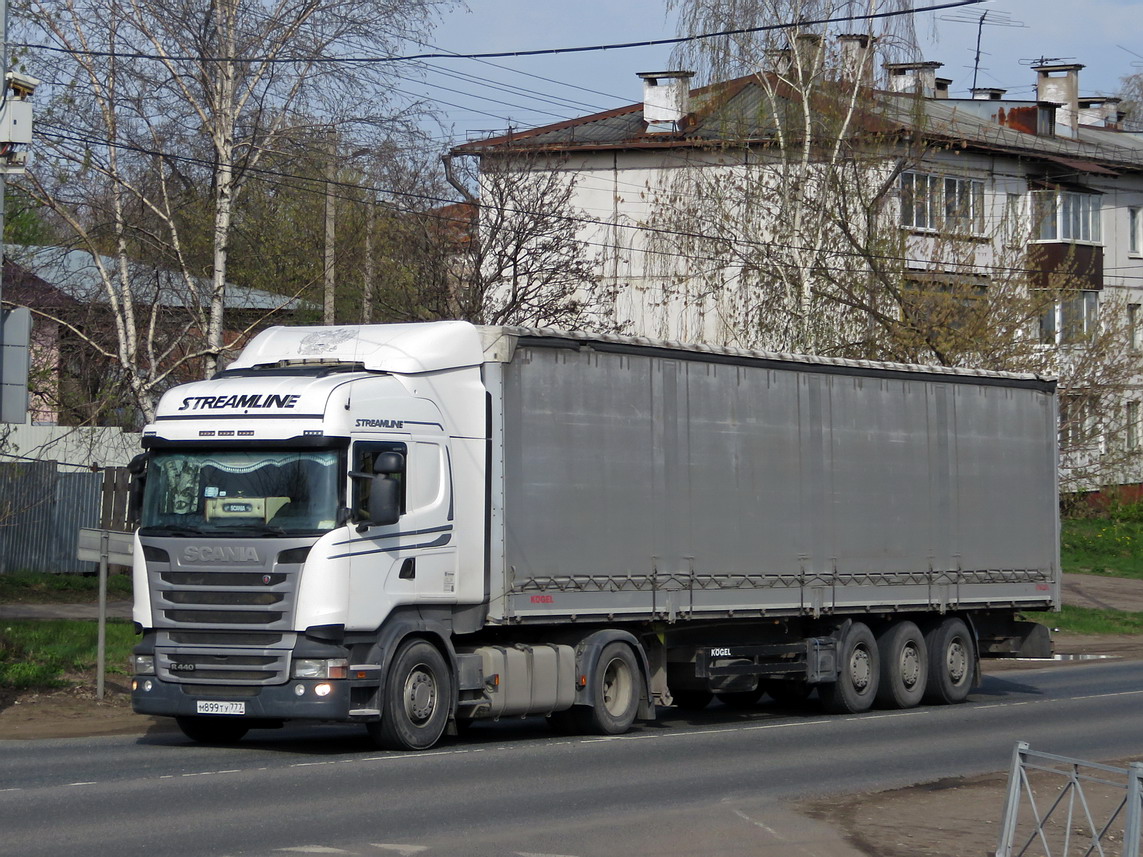 Москва, № М 899 ТУ 777 — Scania ('2013) R440