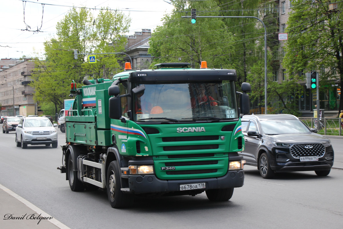 Санкт-Петербург, № В 678 ОА 178 — Scania ('2004) P340