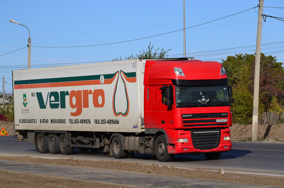 Волгоградская область, № Е 134 ЕВ 134 — DAF XF105 FT