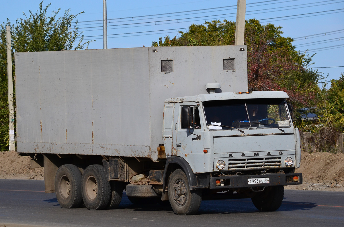 Волгоградская область, № А 993 НЕ 34 — КамАЗ-53212