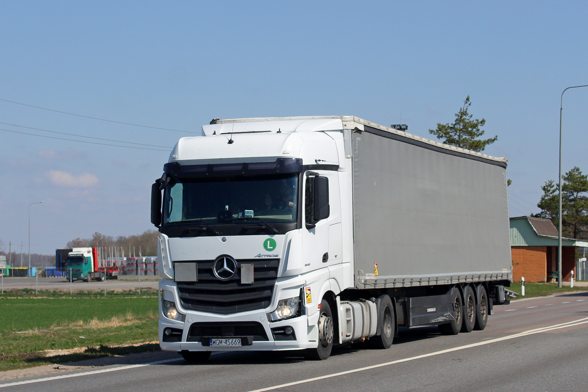 Польша, № WGM 45669 — Mercedes-Benz Actros ('2011)