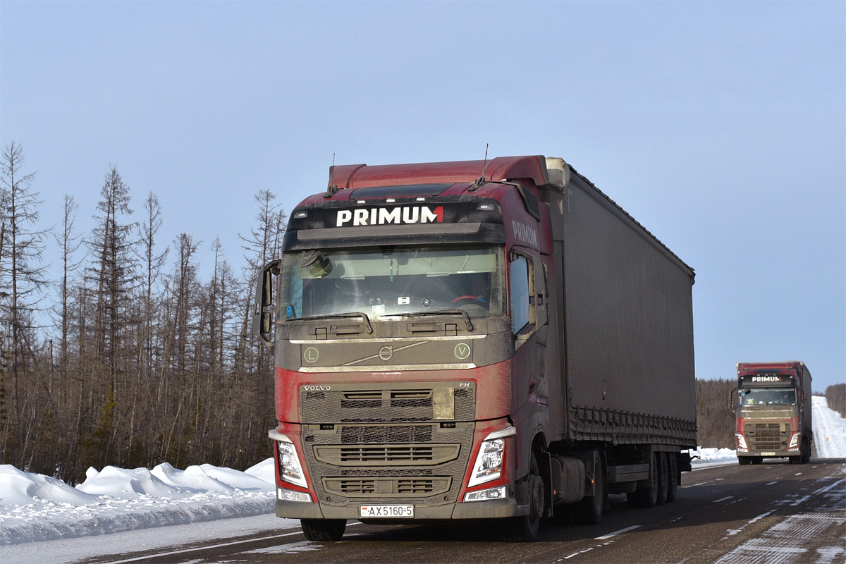 Минская область, № АХ 5160-5 — Volvo ('2012) FH.460