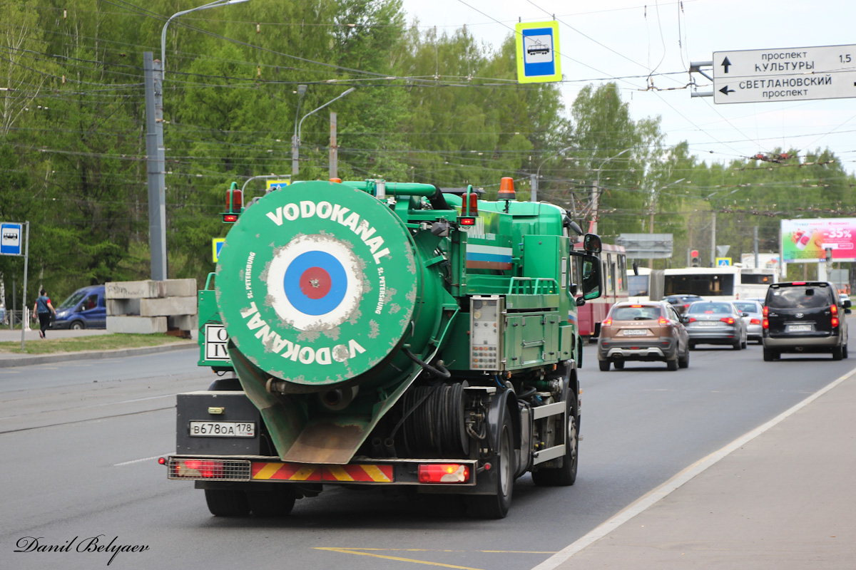 Санкт-Петербург, № В 678 ОА 178 — Scania ('2004) P340