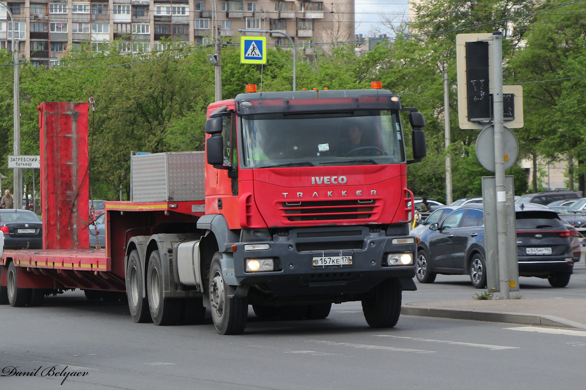 Санкт-Петербург, № В 167 КЕ 178 — IVECO Trakker ('2004)