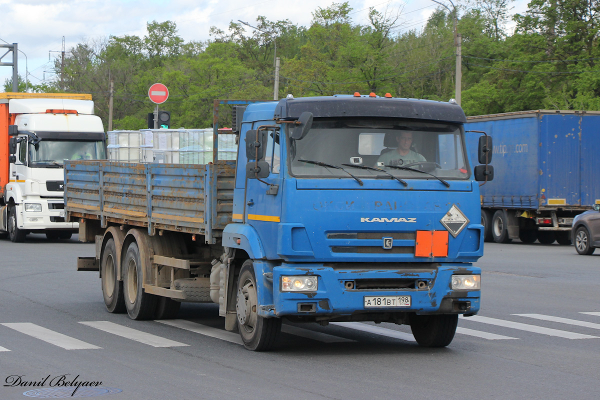 Санкт-Петербург, № А 171 ВТ 198 — КамАЗ-65117-A4