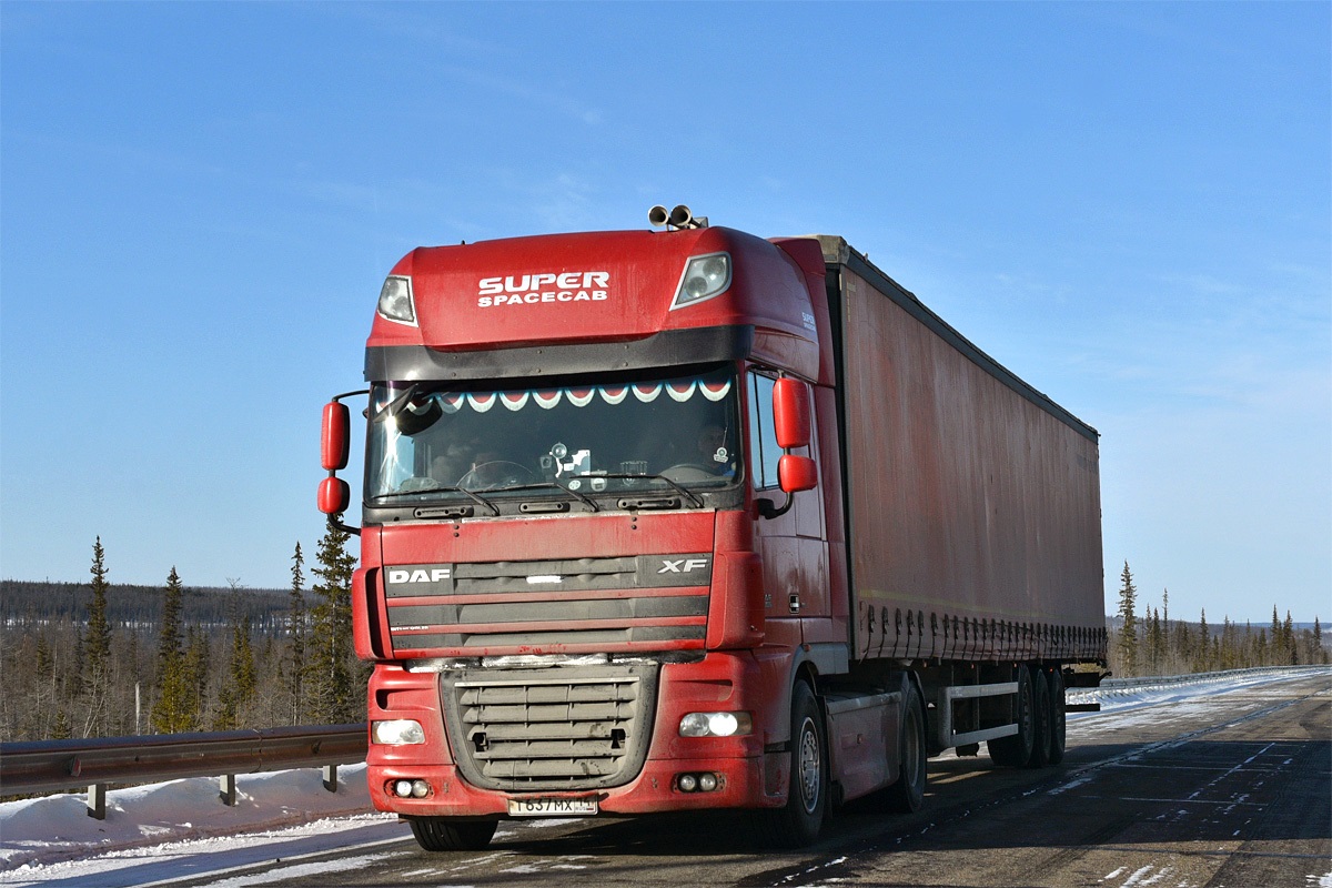 Саха (Якутия), № Т 637 МХ 14 — DAF XF105 FT