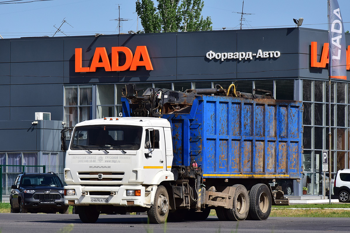 Волгоградская область, № Е 469 ЕА 134 — КамАЗ-65115 (общая модель)