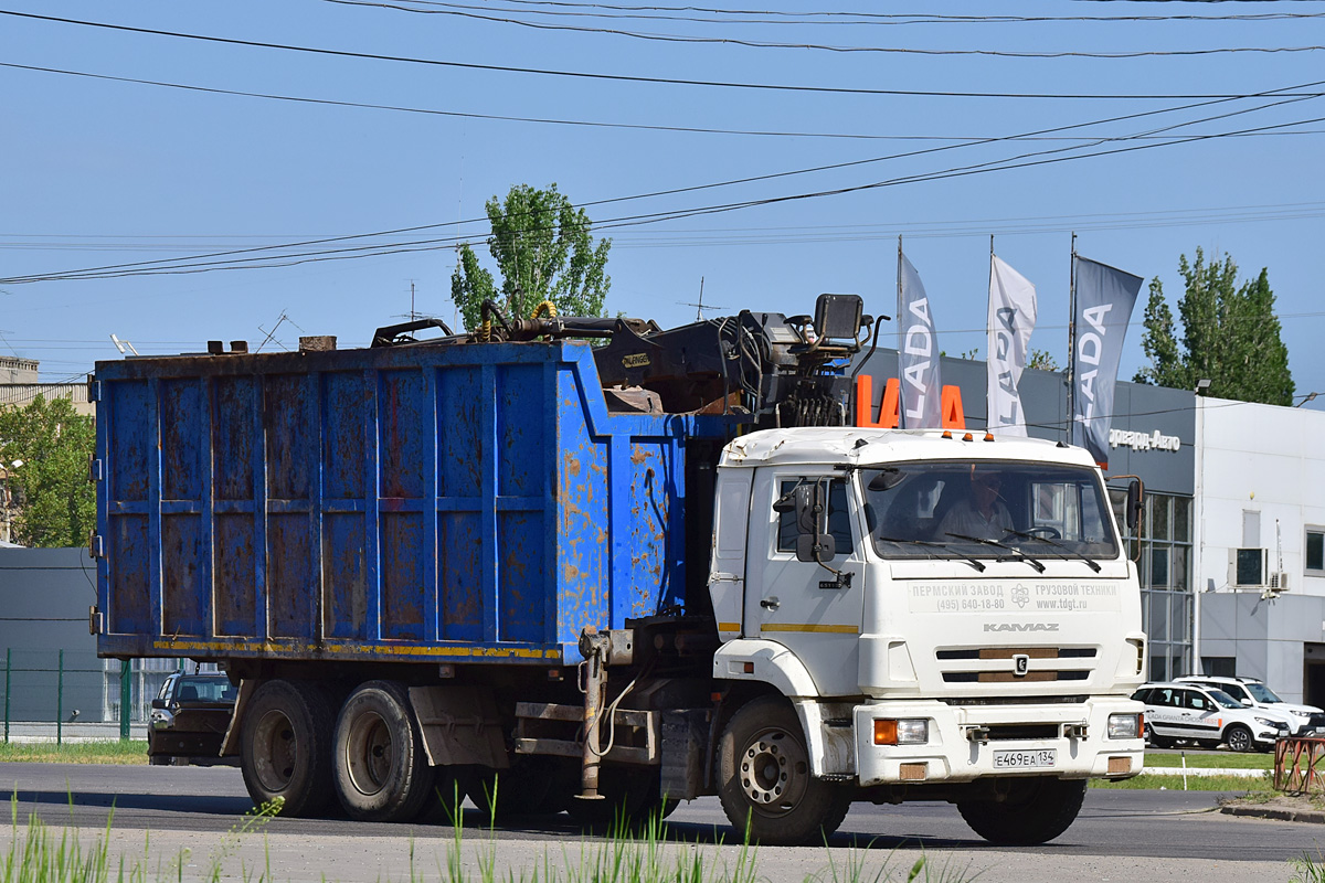 Волгоградская область, № Е 469 ЕА 134 — КамАЗ-65115 (общая модель)