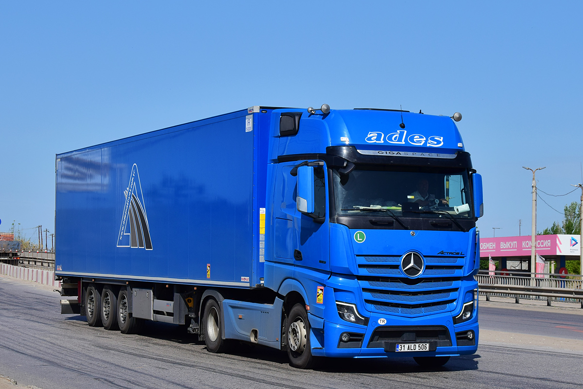 Турция, № 31 ALD 506 — Mercedes-Benz Actros ('2018)