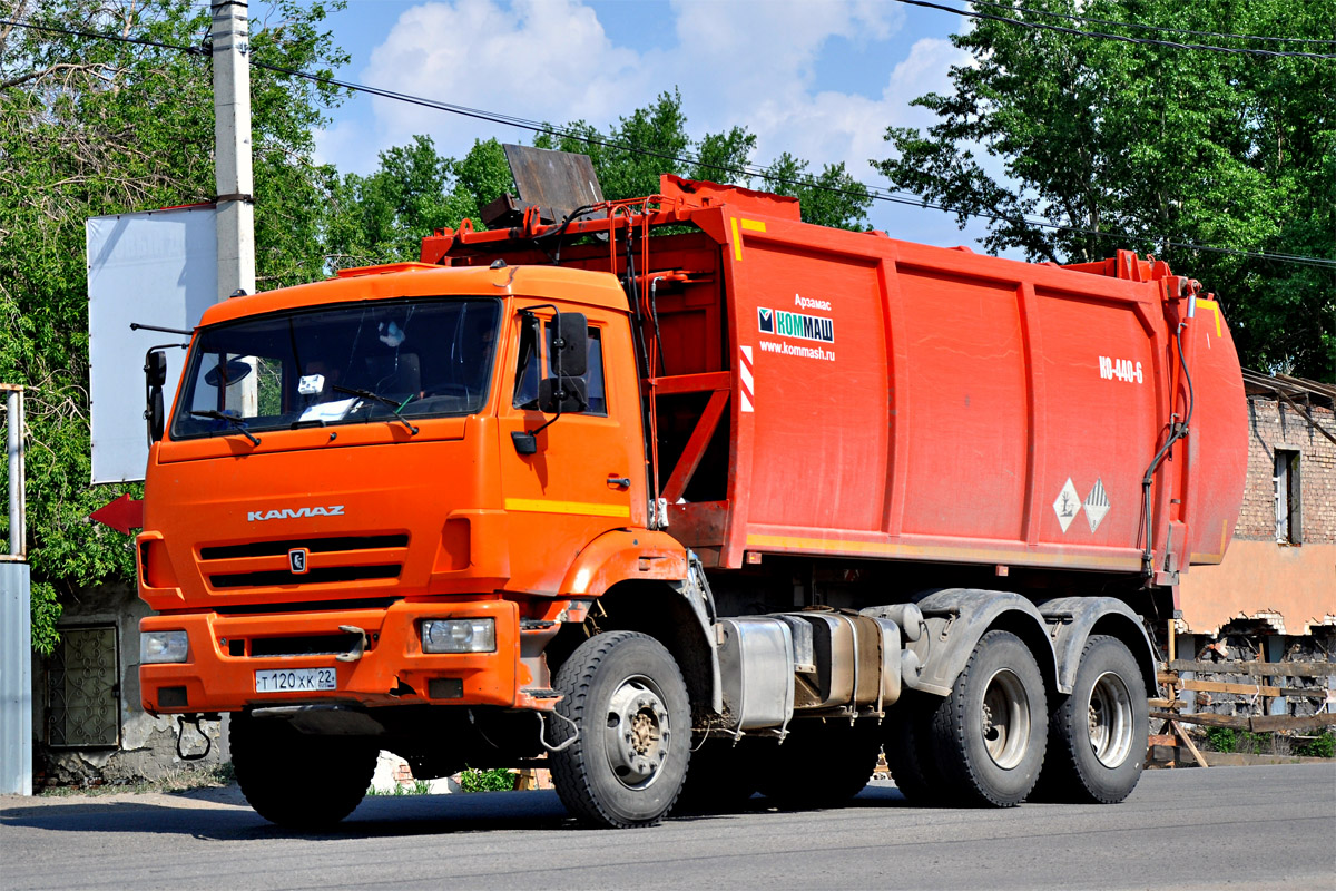 Алтайский край, № Т 120 ХК 22 — КамАЗ-65111-50