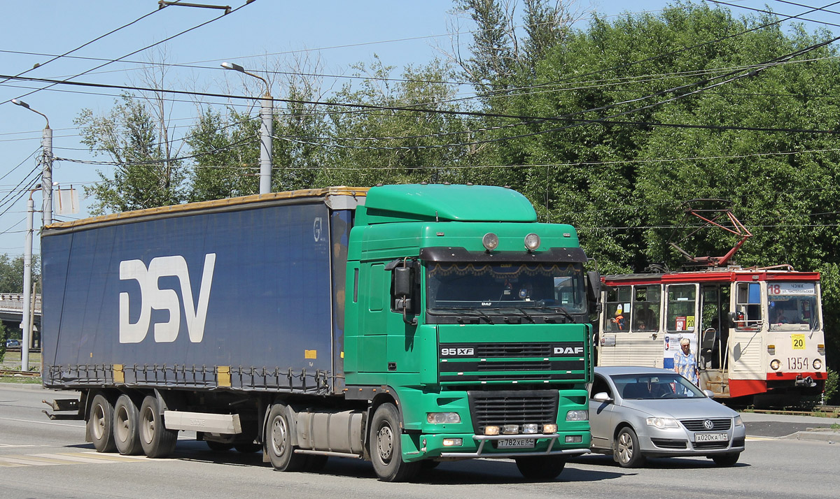 Саратовская область, № Т 782 ХЕ 64 — DAF 95XF FT