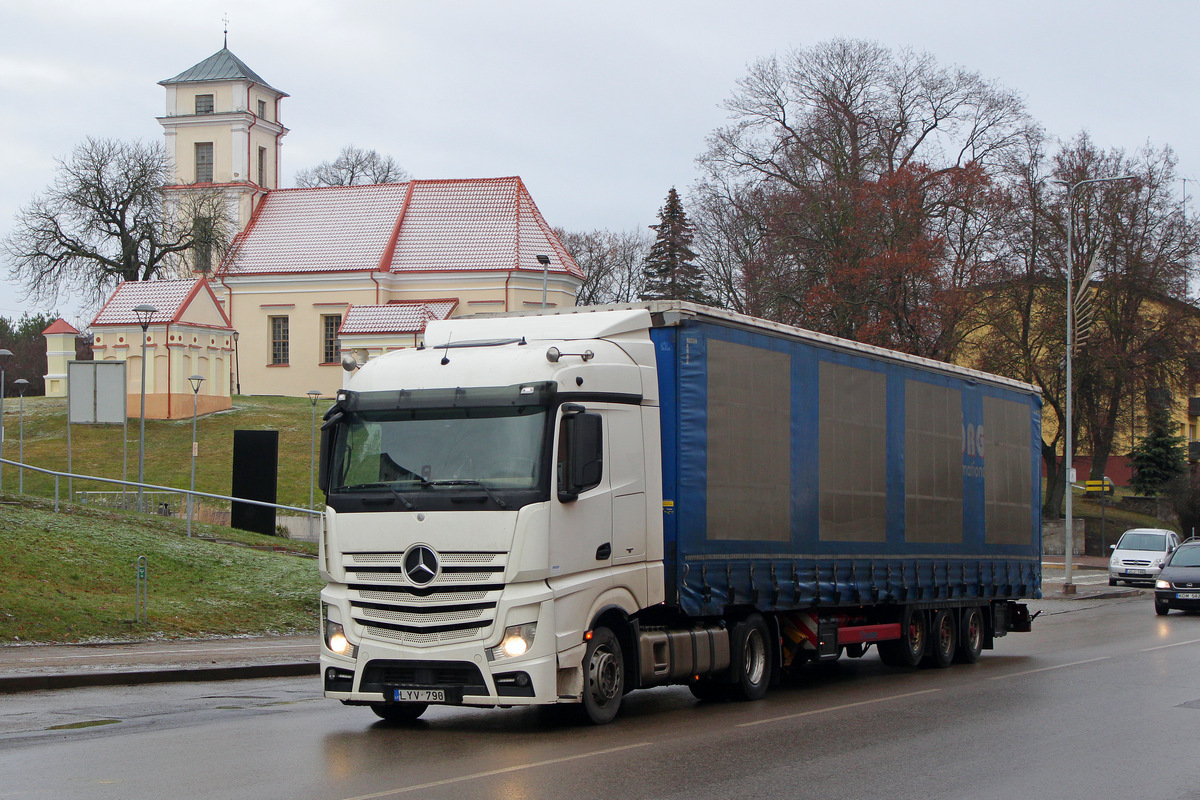 Литва, № LYV 790 — Mercedes-Benz Actros ('2011)