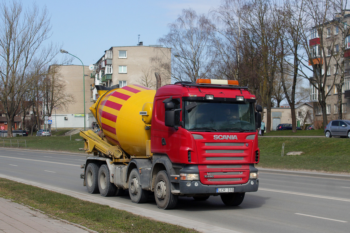 Литва, № LCR 310 — Scania ('2004) R480