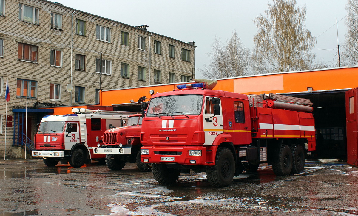 Псковская область, № В 644 КУ 60 — КамАЗ-43118-46; Псковская область — Разные фотографии (Автомобили)