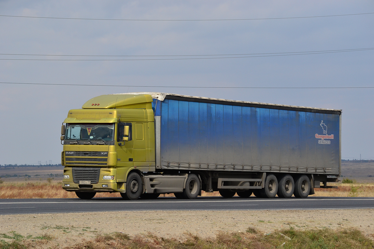 Орловская область, № Т 892 ОХ 57 — DAF XF95 FT