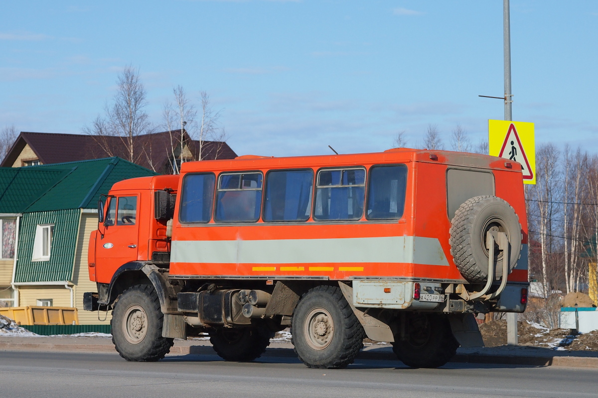 Ханты-Мансийский автоном.округ, № А 420 РР 86 — КамАЗ-4326-15 [43260R]