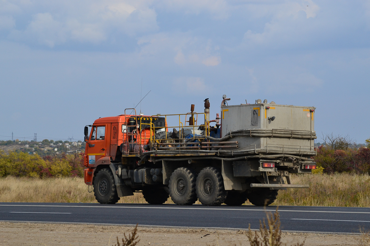 Саратовская область, № А 084 ТС 164 — КамАЗ-43118-46