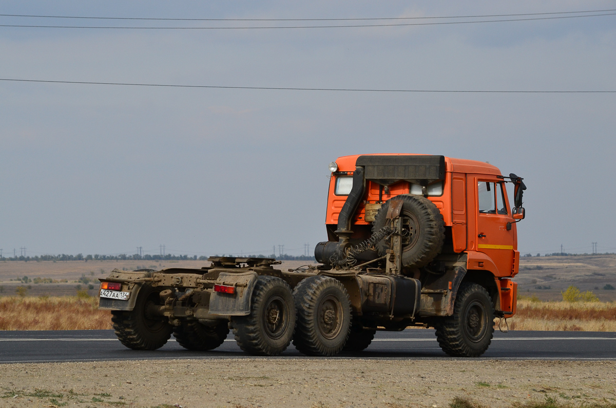 Волгоградская область, № А 427 АА 134 — КамАЗ-53504-46