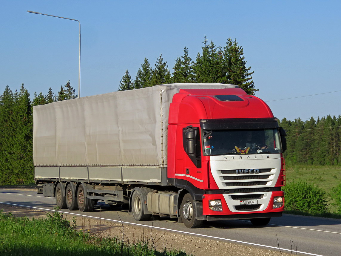 Брестская область, № АН 9864-1 — IVECO Stralis ('2007)