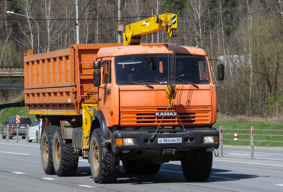 Калужская область, № Н 184 ММ 40 — КамАЗ-43118-15 [43118R]