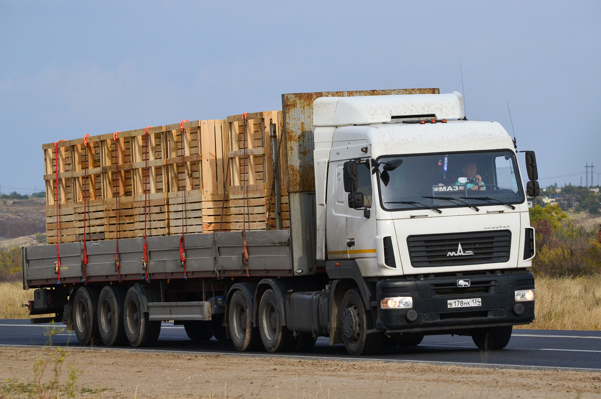 Волгоградская область, № В 178 НК 134 — МАЗ-643019