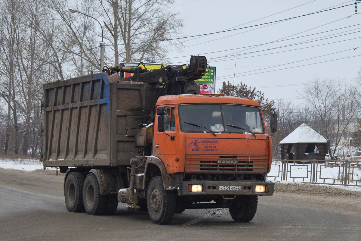 Алтайский край, № К 731 НМ 22 — КамАЗ-53229-15 [53229R]