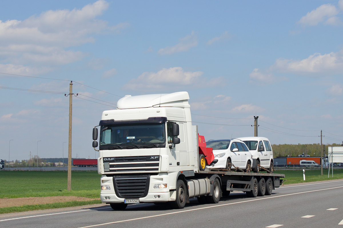 Польша, № PKA 5YA5 — DAF XF105 FT