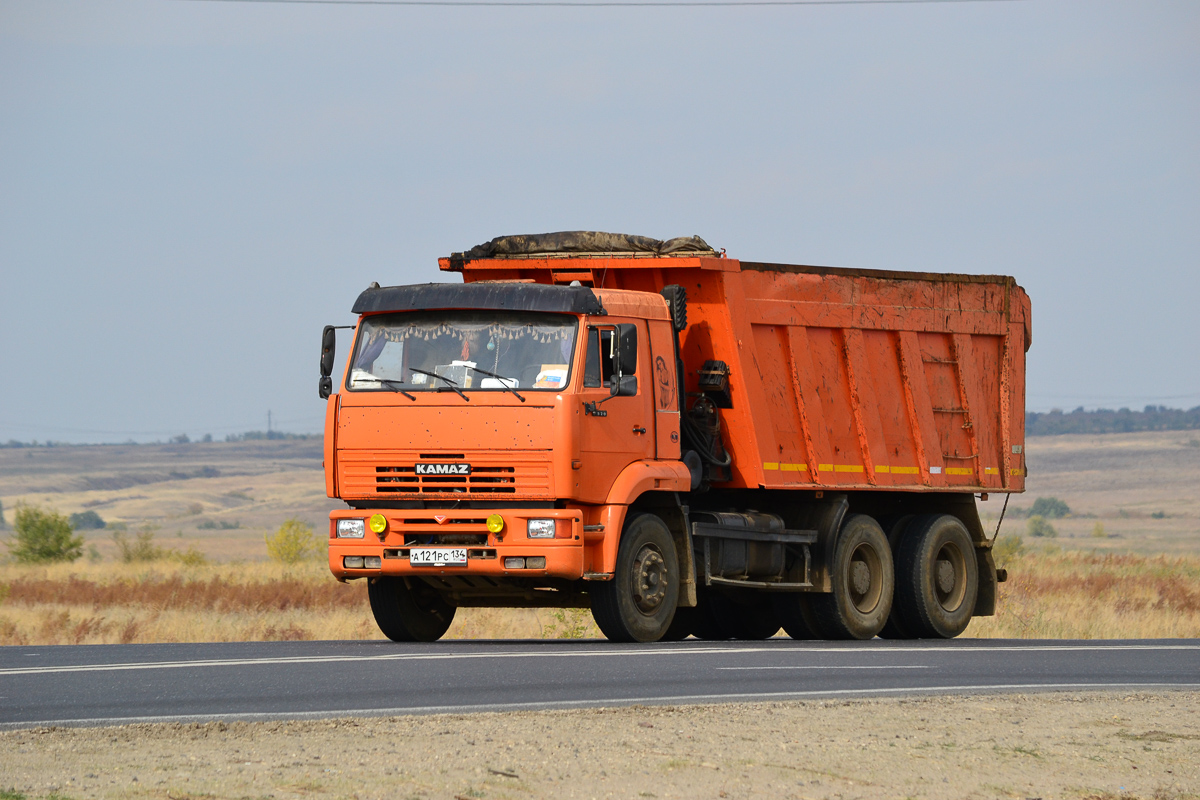 Волгоградская область, № А 121 РС 134 — КамАЗ-6520 [652000]